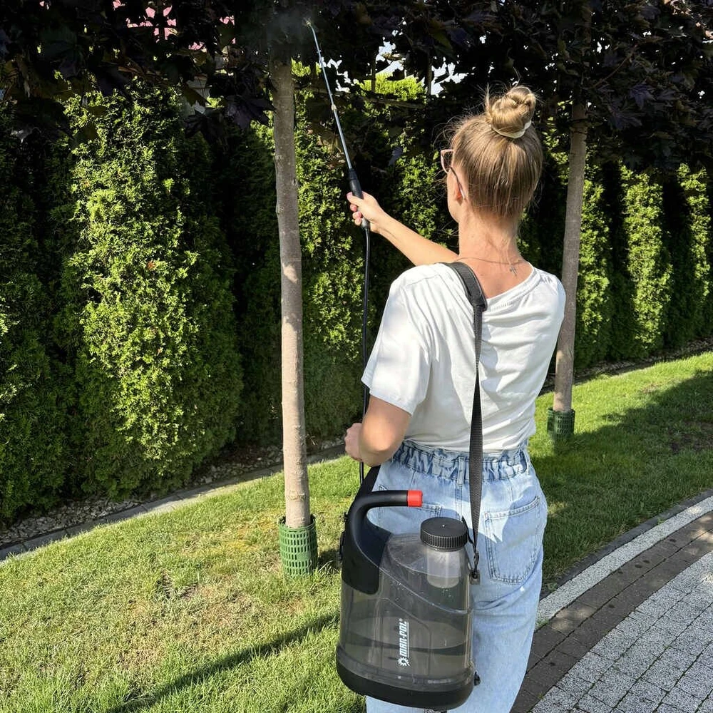 Akumuliatorinis purkštuvas 5l su teleskopine lazdele