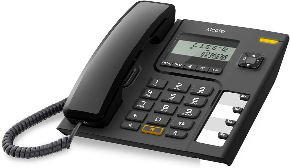 Alcatel Temporis T56, laidinis telefonas, juodas