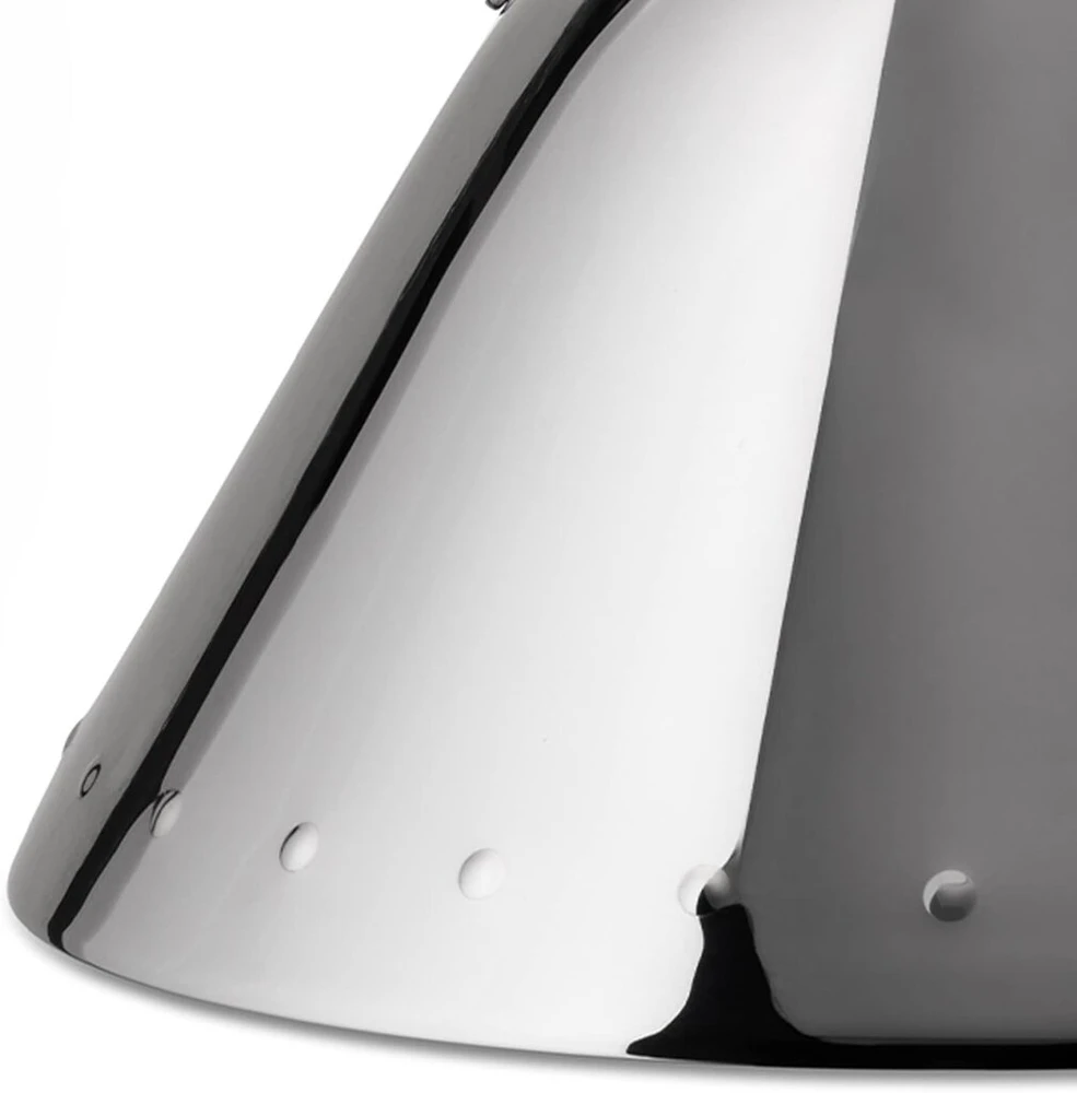 Alessi 9093 B virdulys, nerūdijantis plienas, su rankena ir paukščio formos švilpuku, poliamidas, juodas