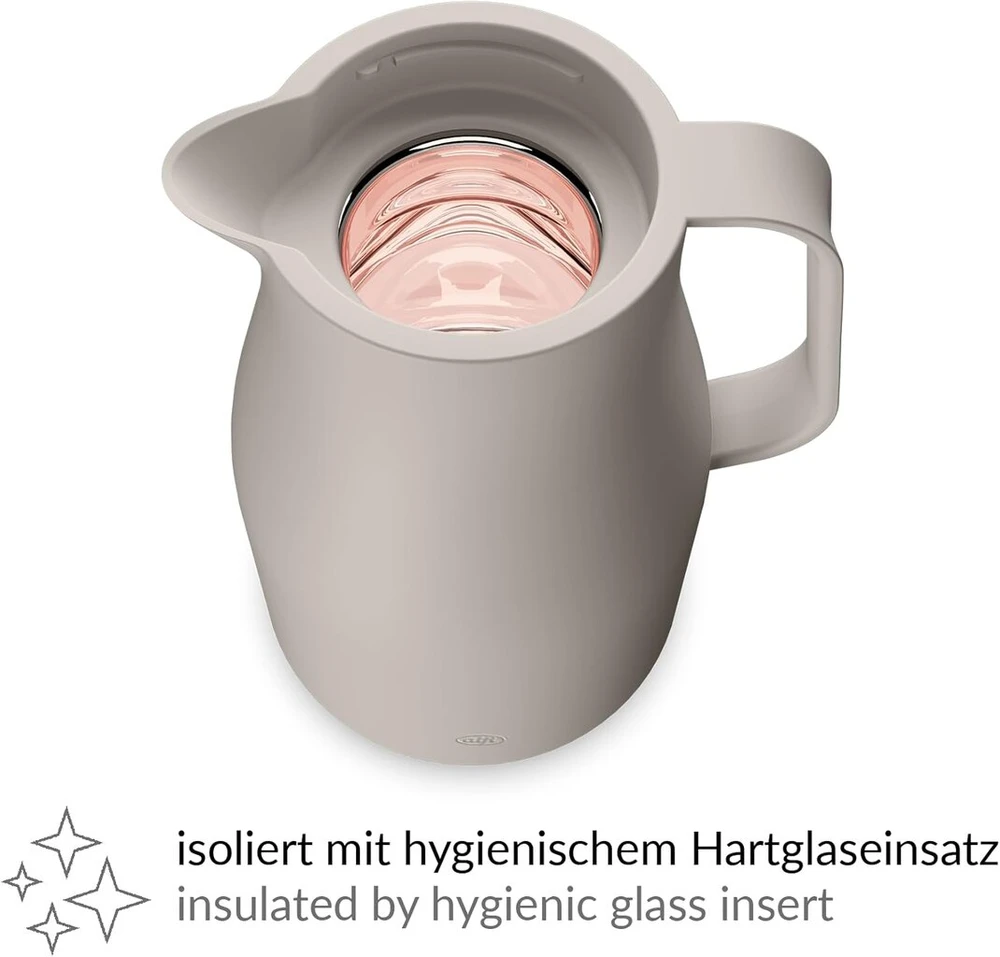 Virdulys Alfi Econscious 1.0 L - Termosinė kavinukė, smėlio spalvos