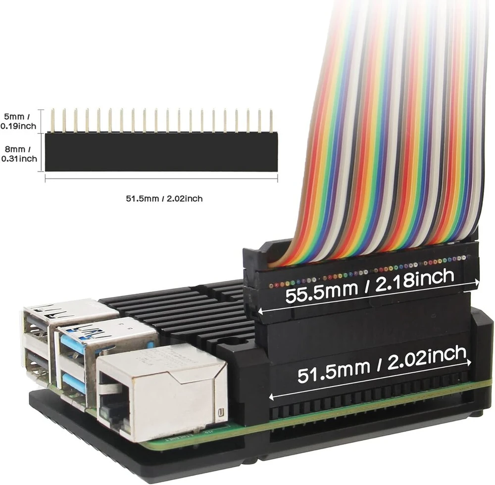 Aliuminio aušinimo dėklas su ventiliatoriais Raspberry Pi 4b