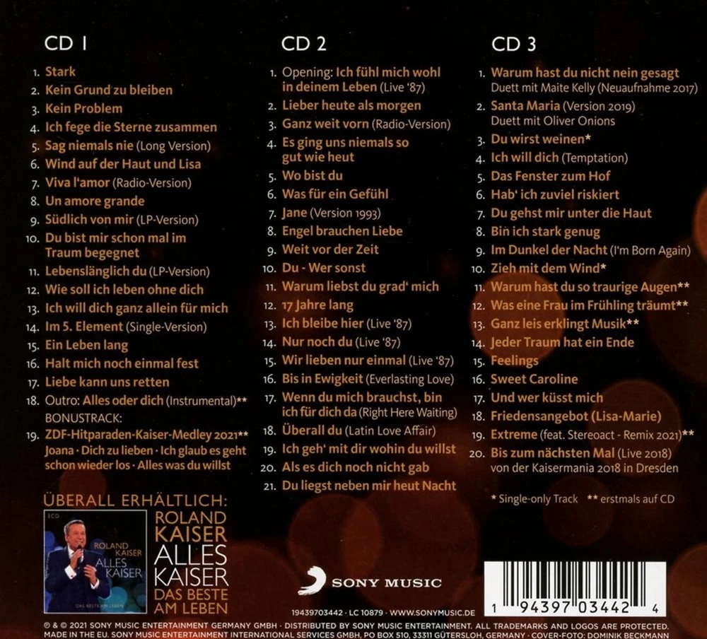 Vinilinė plokštelė Alles Kaiser 2 (stark wie nie)