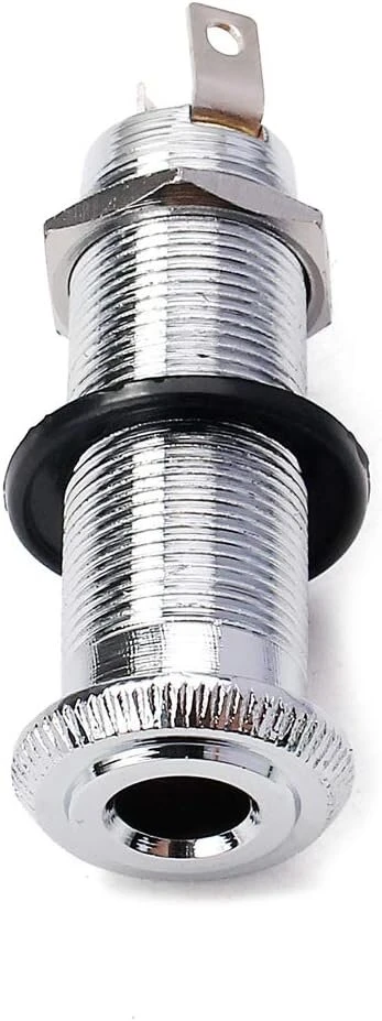 Alnicov 1/4" Chromo Mono Lizdas Elektrinei Gitarai