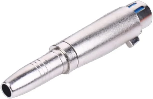 Alnicov 2 vnt. 3 kontaktų xlr į 1/4 adapterį 3 kontaktų xlr moteriškas į 6,35 mm moterišką mono lizdo konvertavimo kištuką