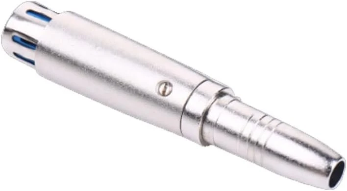 Alnicov 2 vnt. 3 kontaktų xlr į 1/4 adapterį 3 kontaktų xlr moteriškas į 6,35 mm moterišką mono lizdo konvertavimo kištuką