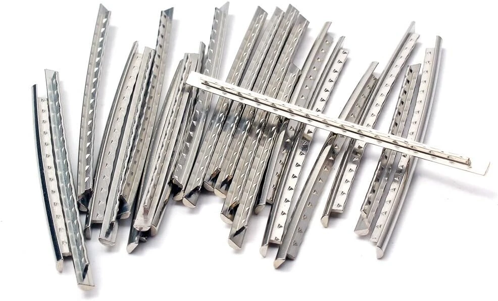 Alnicov 22 vnt. gitaros ladai, 2.7mm, nikelio dengta vario