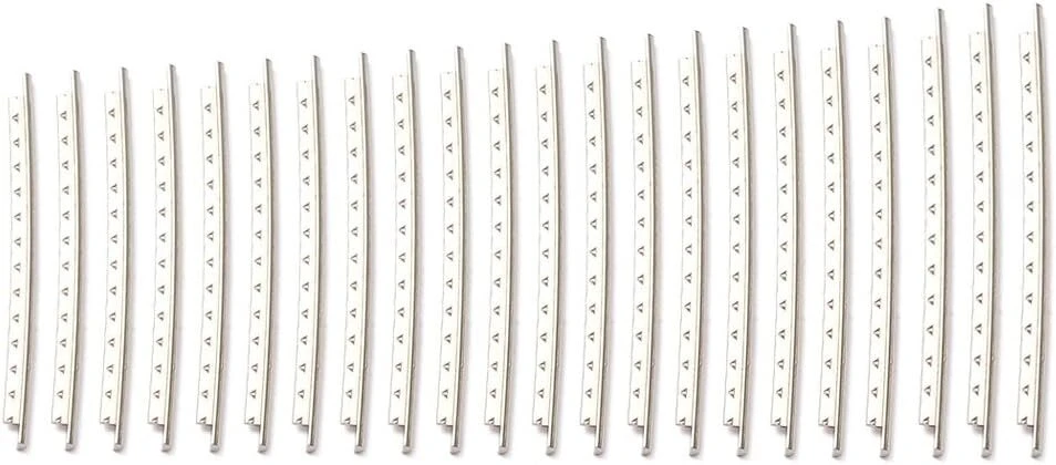 Alnicov 22 vnt. gitaros ladai, 2.7mm, nikelio dengta vario