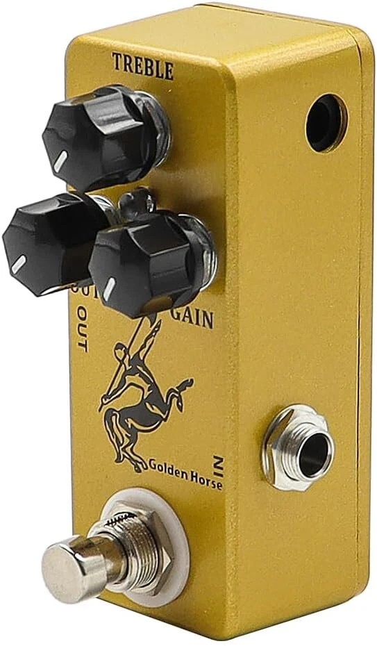 Alnicov Overdrive Pedalas Gitarai - Pilnas Metalinis Korpusas