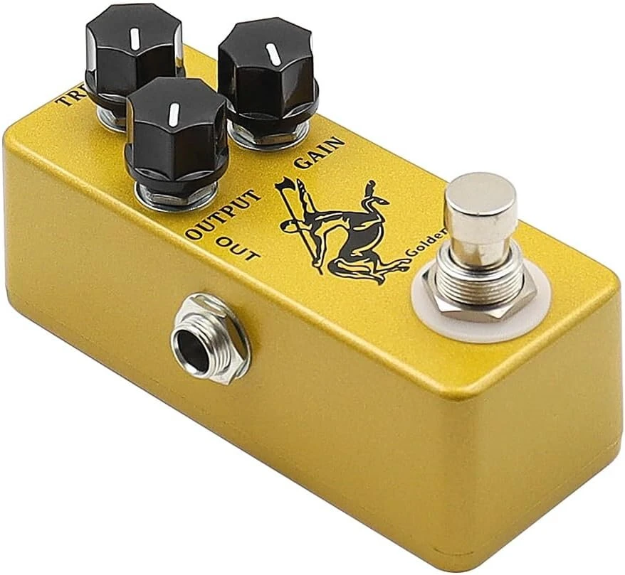 Alnicov Overdrive Pedalas Gitarai - Pilnas Metalinis Korpusas