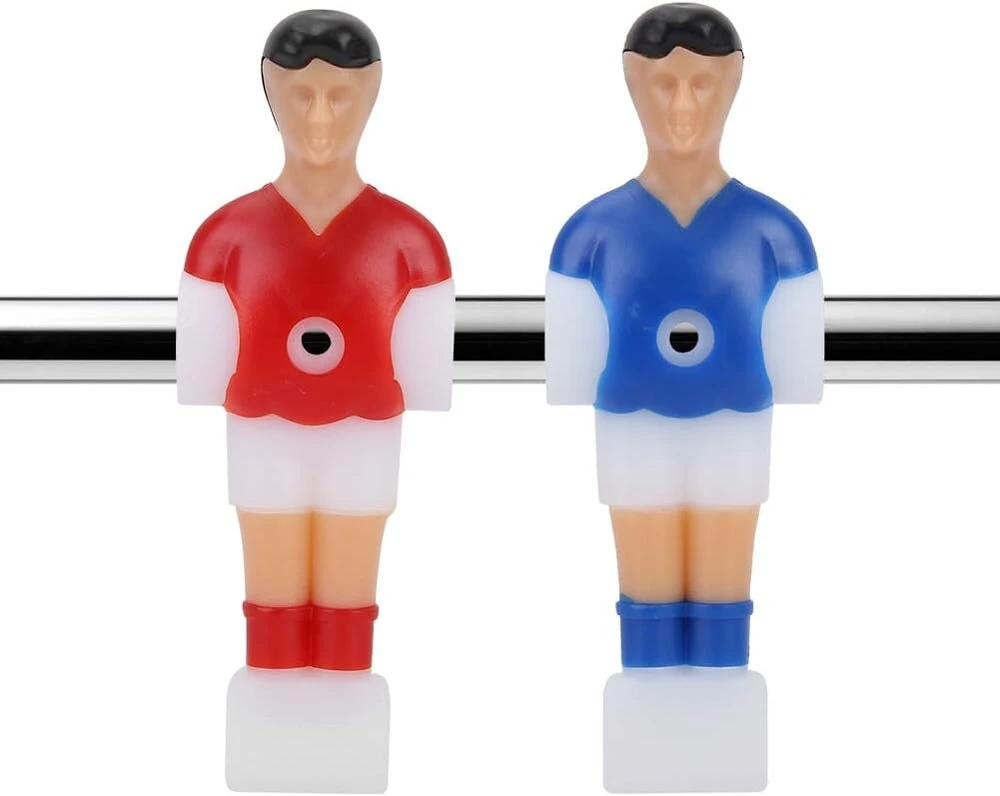 Alomejor stalo futbolo žaidėjų rinkinys, 4 mini futbolo žaidėjai, skirti stalo futbolui