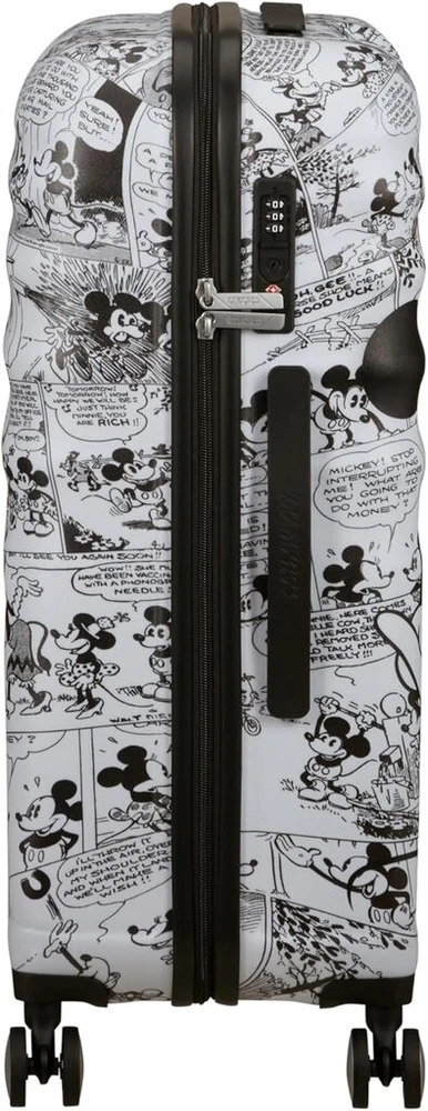 American Tourister Wavebreaker Disney Spinner, Minnie Comics Baltas, Matinis Korpusas Disney