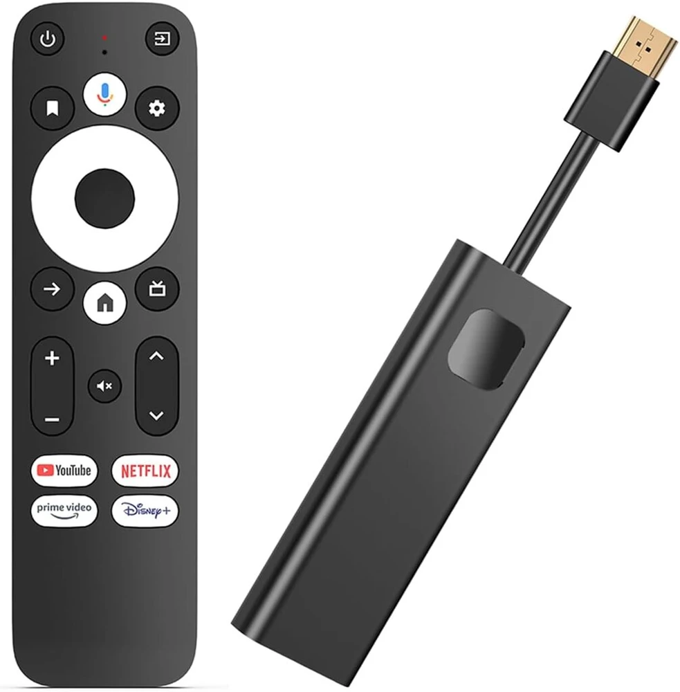 Android Tv Stick Gd1 4k Hdr išmanusis transliacijos grotuvas, skirtas televizoriui | Wifi/wifi | Play Store | Chromecast | Netflix | Prime Video | Disney Plus