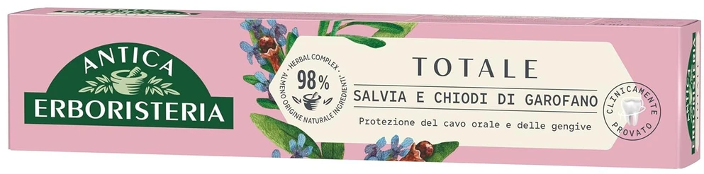 Antica Erboristeria Total dantų pasta - 75 ml