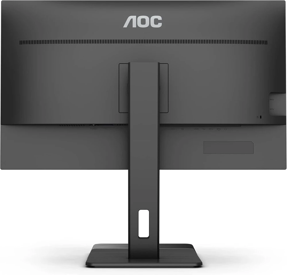Aoc U32p2 - 32 colių Uhd monitorius, reguliuojamo aukščio (3840 x 2160, 75 Hz, Hdmi 2.0, Displayport, Usb šakotuvas) juodas