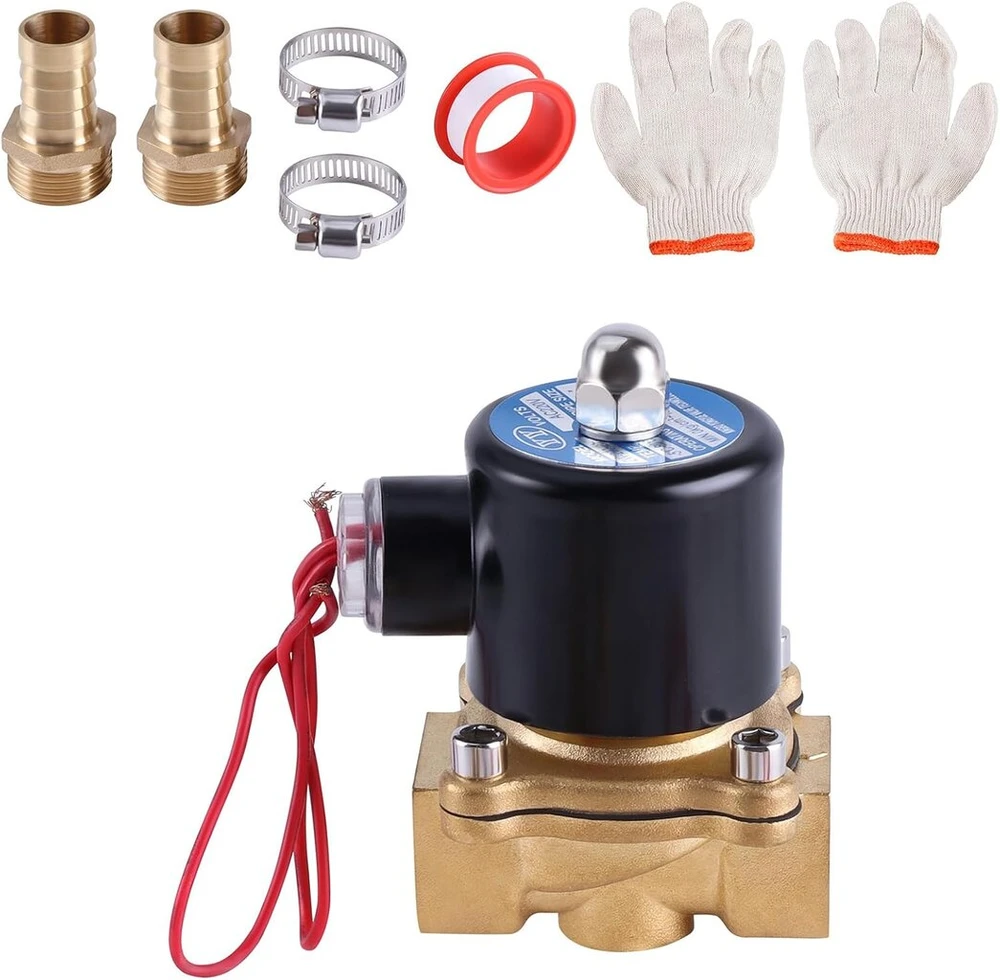 Aomikitstu solenoidinis vožtuvas Ac220v, 2w200-20 Dn20 elektrinis pneumatinis solenoidinis vožtuvas, 3/4pt oro vožtuvas, atsarginis vožtuvas, solenoidas pneumatinei sistemai