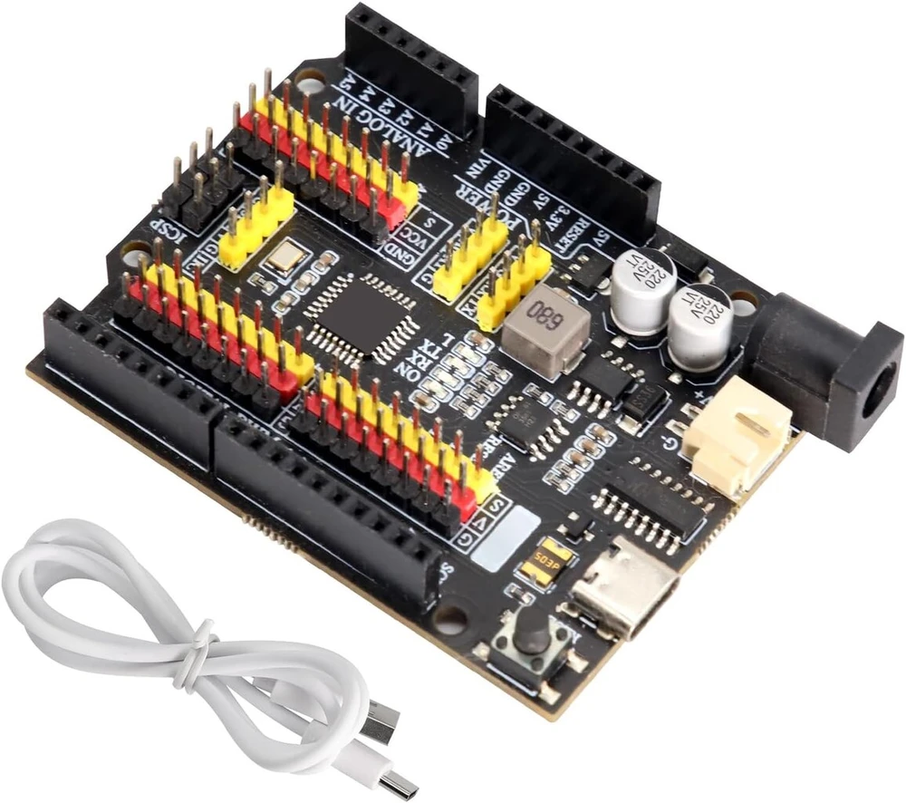 Apklvsr mikrokontrolerio plokštė su ch340 lustu, suderinama su arduino