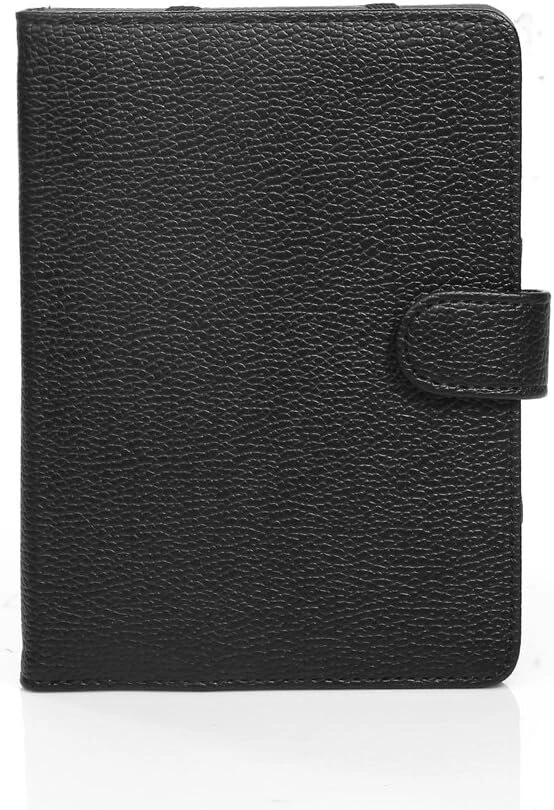 Apsauginis dėklas 6 colių elektroninių knygų skaityklėms, pu oda, universalus, suderinamas su Onyx Boox, Kobo, Pocketbook, Boyue, Digma, Grammata, Bq, juodas