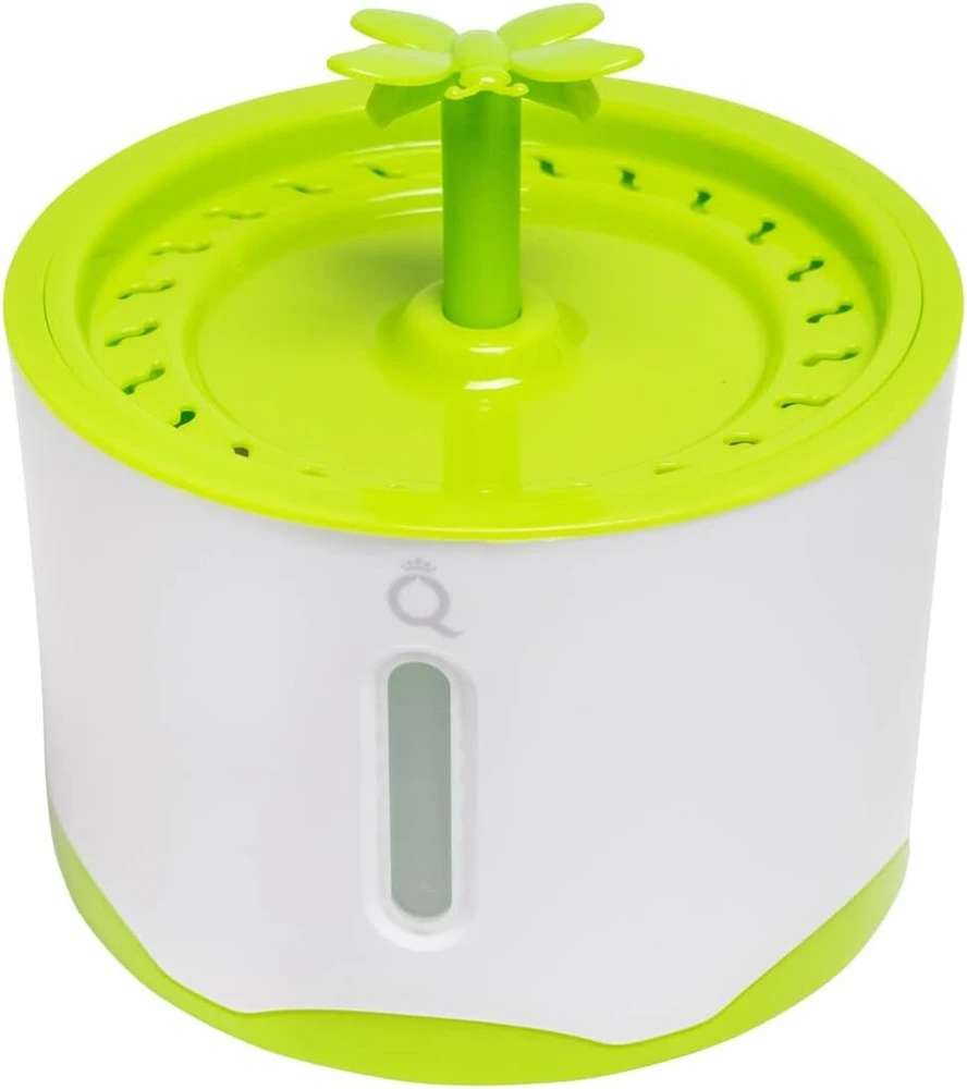 Aqpet Friends Stream girdyklė katėms ir šunims su saugos jutikliu, 2.6 l, žalia