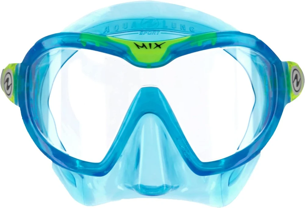 Aqualung Combo Mix nardymo kaukė + vamzdelis nardymui, vandens sportui ir paviršiniam nardymui vaikams nuo 4 metų su uv apsauga