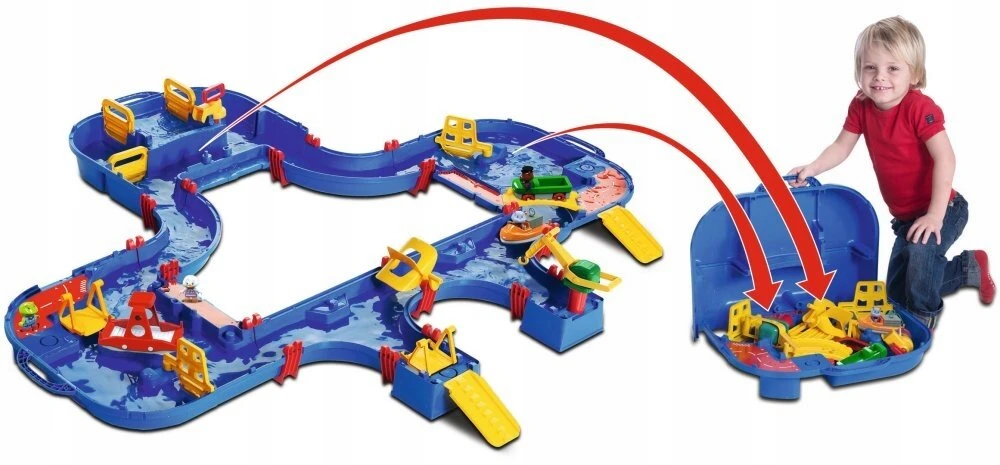 AquaPlay Mega Rinkinys Fairway Kanalai 150x160 cm