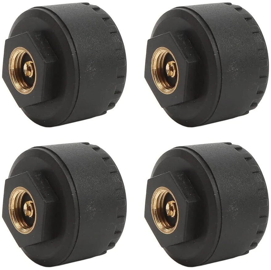 Aqxreight padangų slėgio monitorius, tpms padangų slėgio stebėjimo sistema, 4 išoriniai jutikliai, realaus laiko ekranas, temperatūros slėgis, nuo 0 iki 100 psi automobiliams/kemperiams