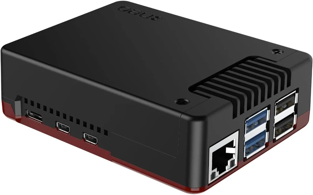 Argon Neo 5 Bred dėklas, skirtas Raspberry Pi 5
