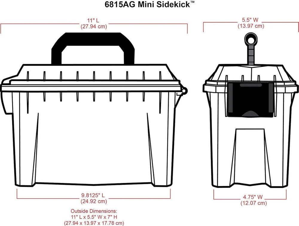 Art Bin Mini Sidekick, 24,4 cm