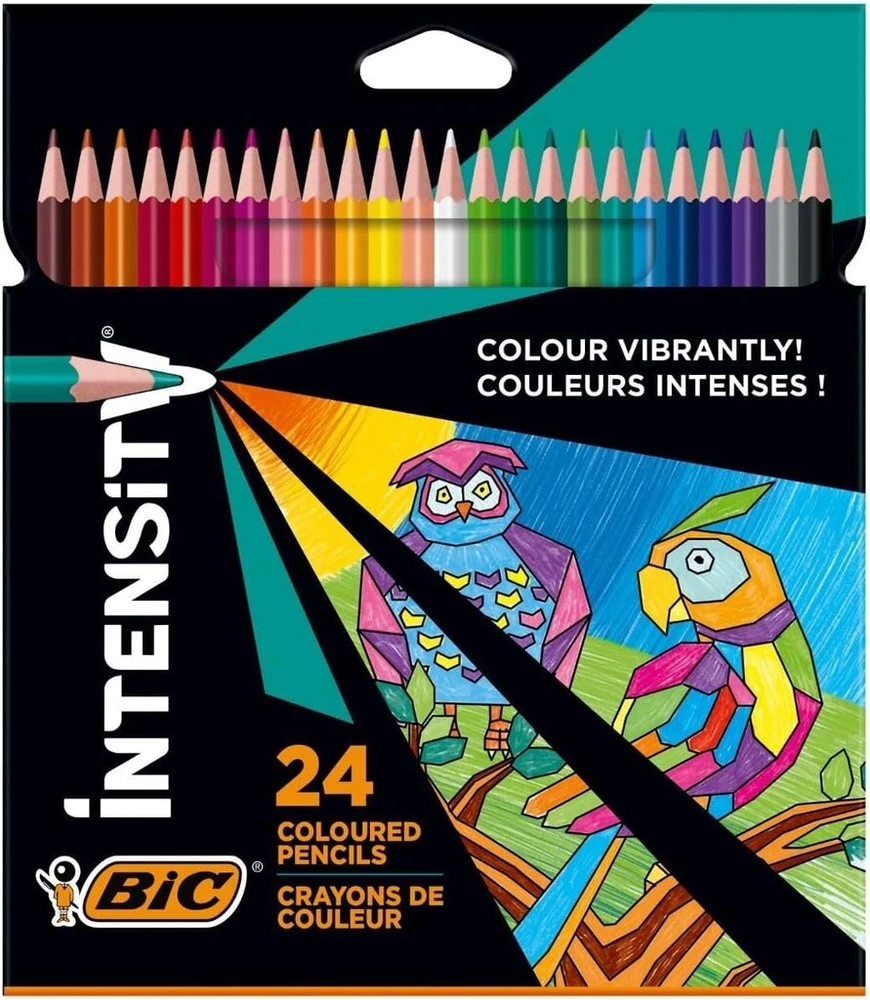 Art & Fun Bic spalvoti pieštukai, 24 vnt.