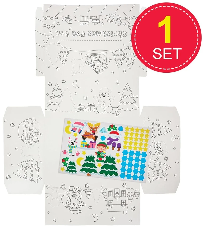 Art & Fun Kalėdinė dėžutė vaikams: dekoruok ir kurk!