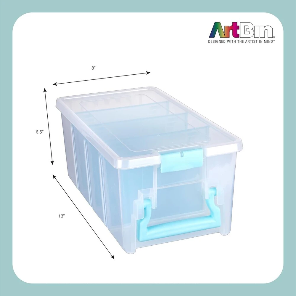 Artbin Super Semi-satchel - skaidri dėžutė meno ir amatų reikmenims, 6925ab
