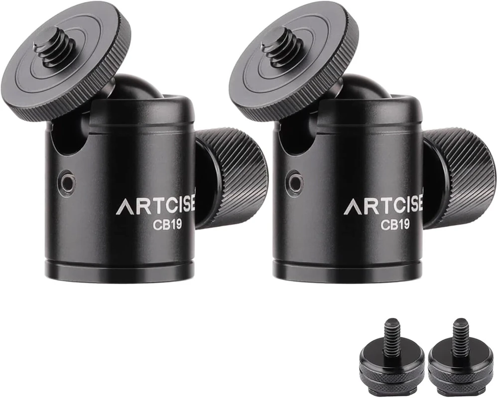 Artcise Cb19 Mini Trikojo Galvutė su 1/4" Adapteriu (2 vnt.)