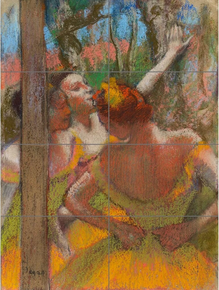 Artery8 Degas šokėjos merginos balerina paveikslas Xl didelis plakatas (8 sekcijos) šokėjos merginos paveikslas