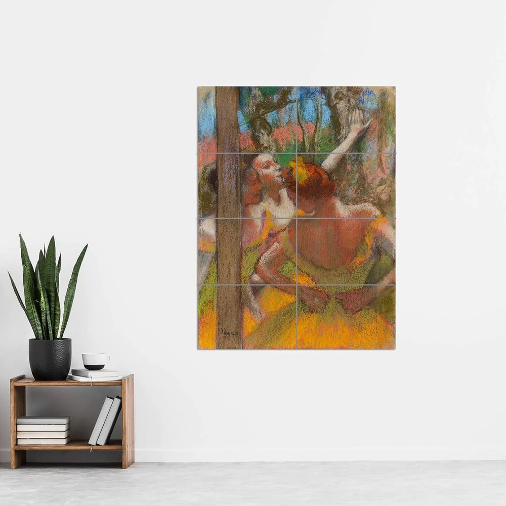 Artery8 Degas šokėjos merginos balerina paveikslas Xl didelis plakatas (8 sekcijos) šokėjos merginos paveikslas