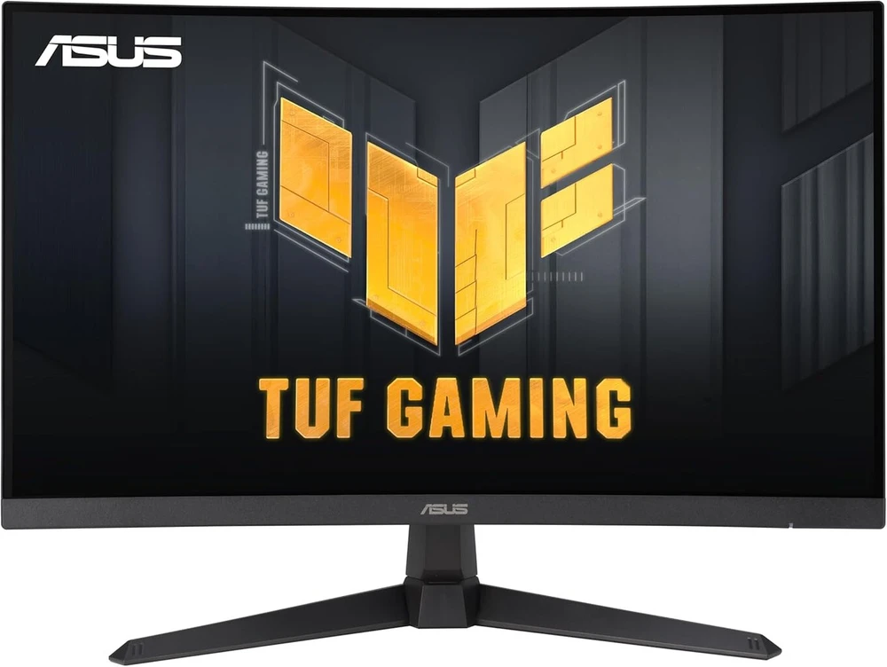 Asus Tuf Gaming Vg27wq3b - 27 colių wqhd lenktas monitorius - 180 hz, 1 ms gtg, freesync, adaptivesync, hdr 10 - fast-va panelė, 16:9, 2560x1440, displayport, hdmi, garsiakalbis