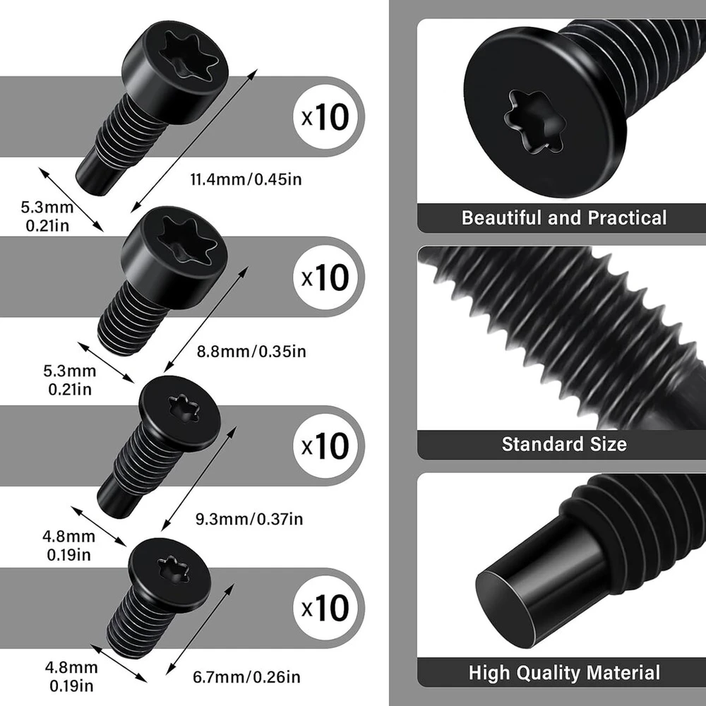 Atsuktuvas Ring, atsuktuvas Doorbell, dvipusis Torx atsuktuvas su 40 vnt. T6 T15 varžtais Doorbell apsaugos rinkiniui, skirtas Ring Doorbell, Video Doorbell (oranžinis)