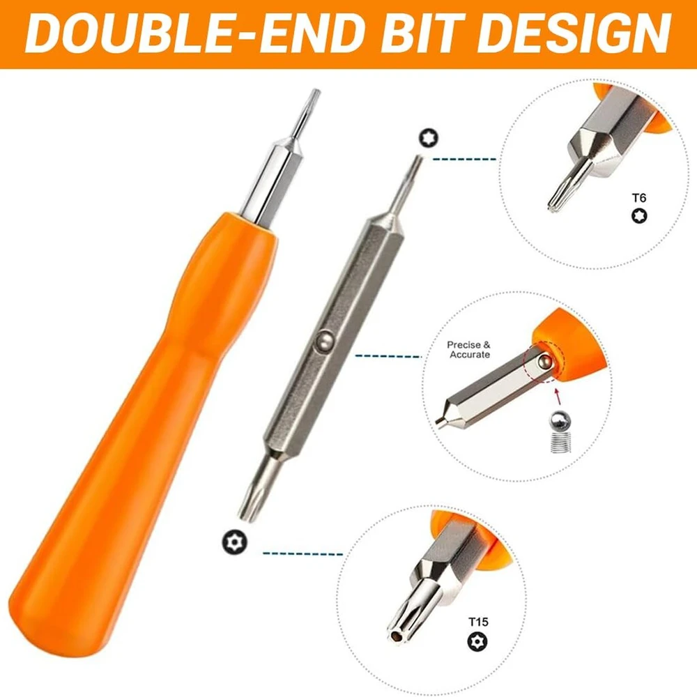 Atsuktuvų rinkinys Ring Doorbell, T6/t15 Torx ir Phillips