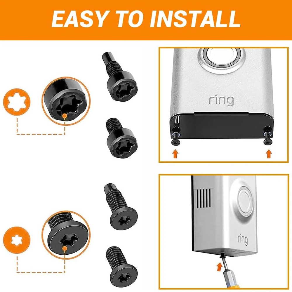 Atsuktuvų rinkinys Ring Doorbell, T6/t15 Torx ir Phillips