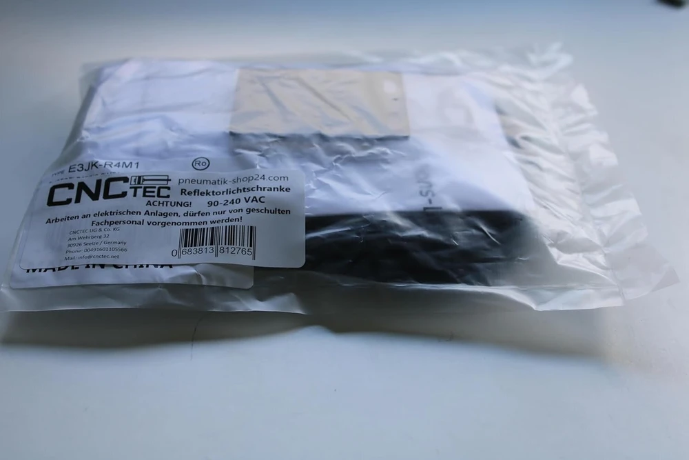 Atšvaitinis fotoelektrinis jutiklis 230 voltų Ac, atšvaitinis fotoelektrinis jutiklis su veidrodžiu Ir fotoelektrinis jutiklis iki 4 metrų