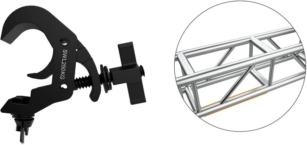 Audibax kabliai scenos konstrukcijoms 40-58 mm, 250 kg apkrova
