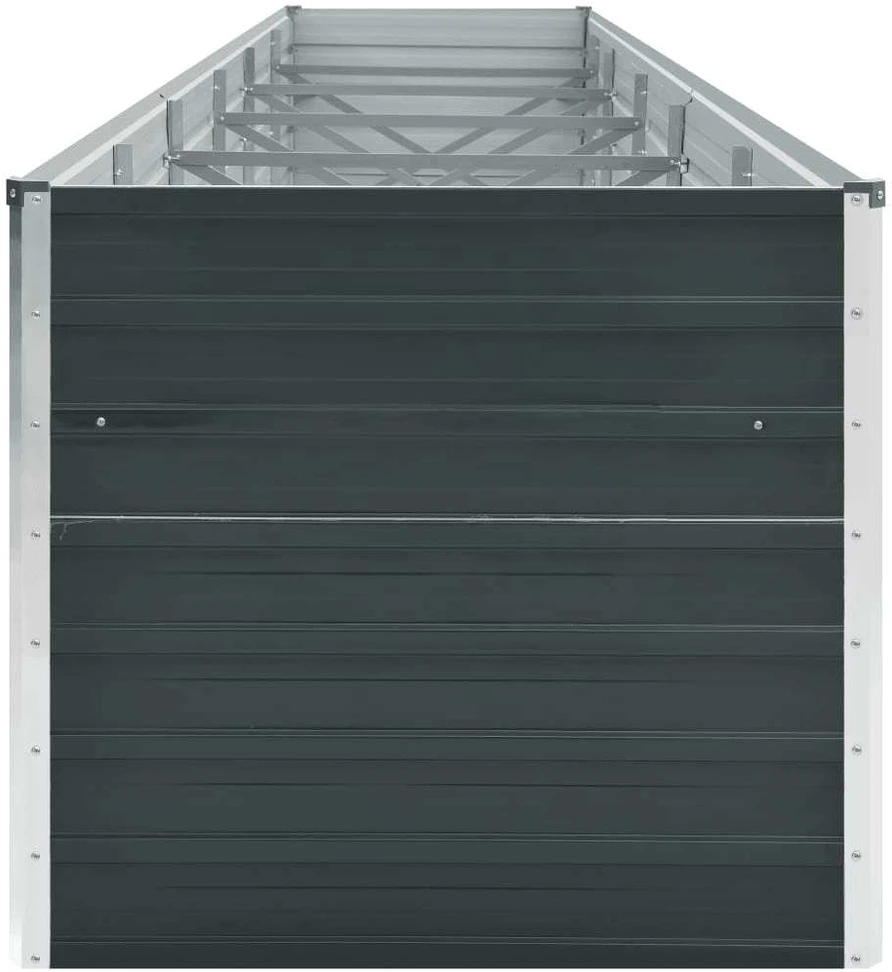 Aukštas lovelis, antracito, 480x80x77cm, galvanizuotas plienas