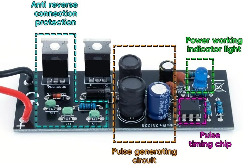 Automatinis 12v akumuliatoriaus desulfatorius iki 400ah