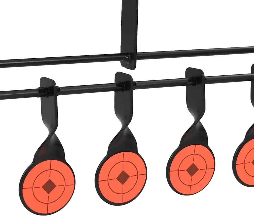 Automatinis besisukantis šaudymo taikinys su 8 + 1 taikiniu