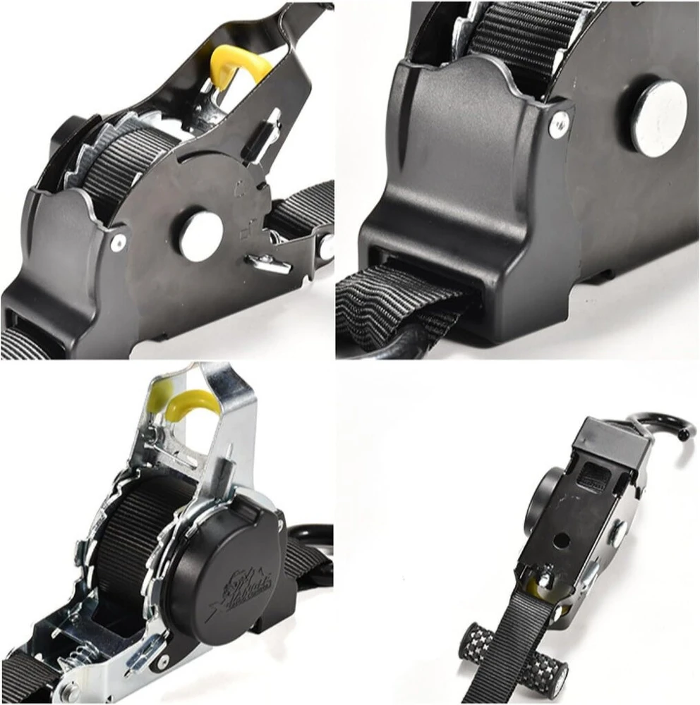 Automatinis surišimo diržas / automatinis surišimo diržo kabliukas automatinis surišimo diržas 330 cm surišimo diržas su terkšle automatinis surišimo diržas bagažo įtempiklis su kablio kabliu surišimo talpa