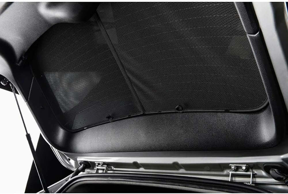 Automobiliniai saulės skydeliai, skirti Citroen C3 5 durų 2011-2016 (6 vnt.), juodi