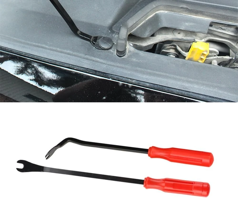 Automobilio apdailos kniedžių replės, 3 vnt. su laikymo maišeliu