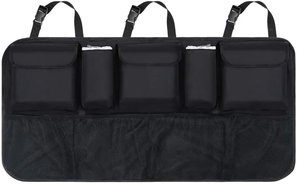Automobilio bagažinės organizatorius, 105x52 cm, juodas
