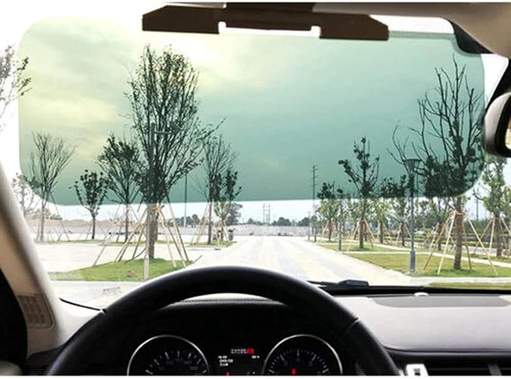 Automobilio saulės skydelio prailginimas, magnetinė 2-in-1 apsauga nuo saulės priekiniams ir šoniniams langams, pagaminta iš aukštos kokybės pc medžiagos, reguliuojama uv apsauga ir apsauga nuo akinimo, universali automobiliams/visureigiams/sunkvežimiams