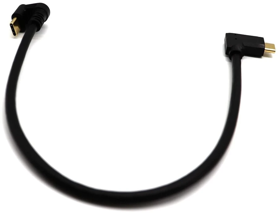 Awaduo 3.1 tipo C u formos usb c kabelis, 4k @ 60hz 10 gb/s tipo c jungtis 180 laipsnių į 90 laipsnių tipo c 3.1 c male kabelis automobilinis duomenų kabelis, 180 laipsnių usb c įkrovimo kabelis išmaniesiems telefonams/nešiojamiesiems kompiuteriams/4k