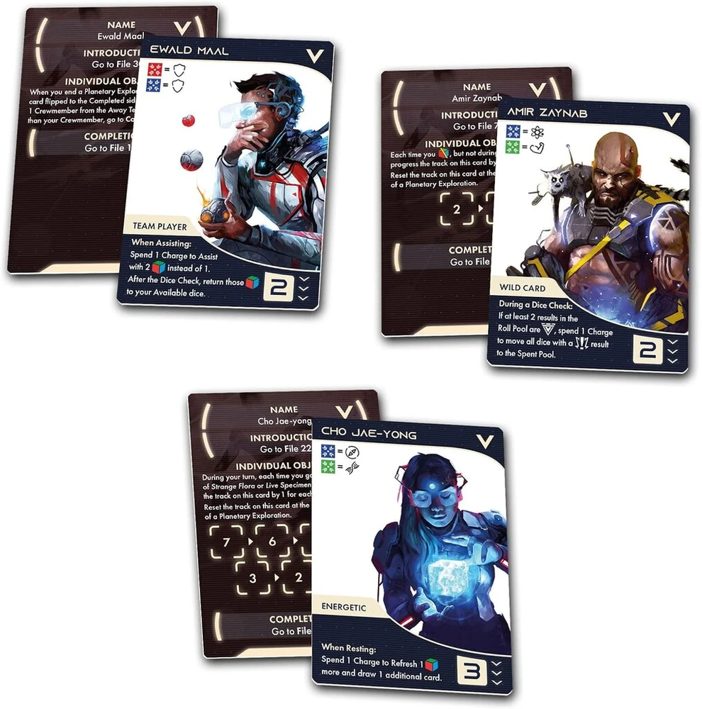 Awaken Realms Iss Vanguard: Personalo bylų papildymas