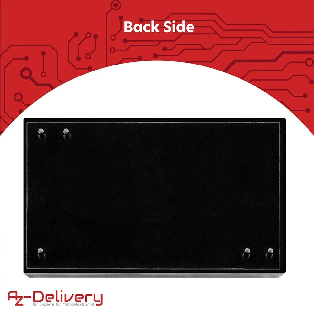 Azdelivery 220 V į 3.3 V mini maitinimo šaltinis, suderinamas su Arduino ir Raspberry Pi, įskaitant el. knygą